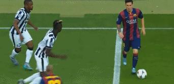 梅西和梅球王对决,这就是球王梅西的21大经典过人