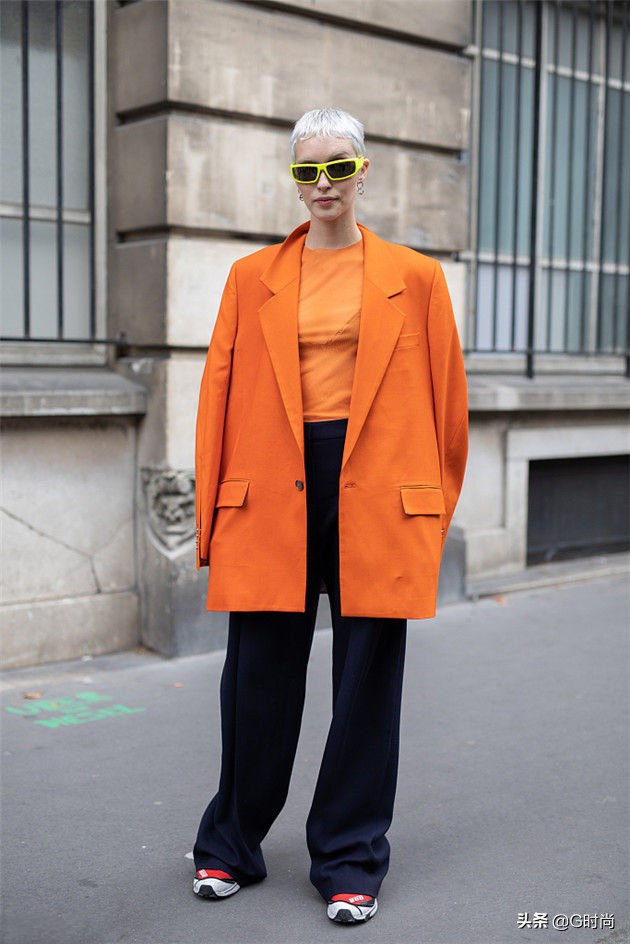 复古显瘦宽松高级感西装,复古知性西装