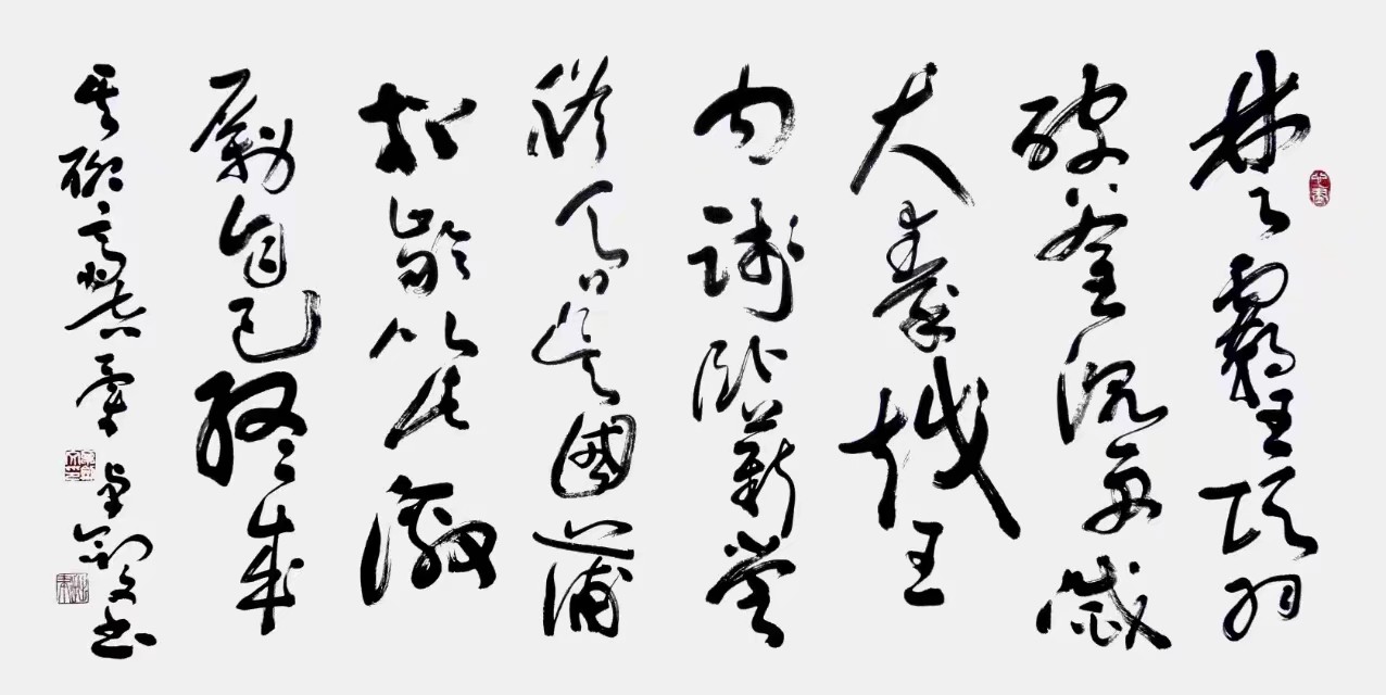 卓剑文是海南书法大家吗,卓剑文草书