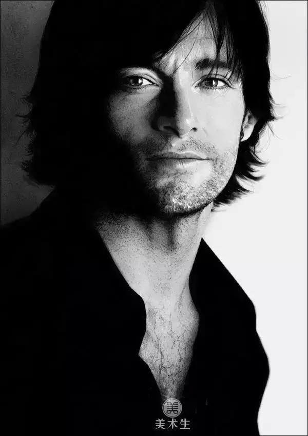 明星素描图片大全大图,画明星素描视频教程