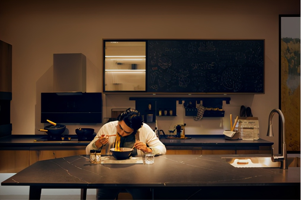 柏厨新中式风格,柏厨新中式厨房设计