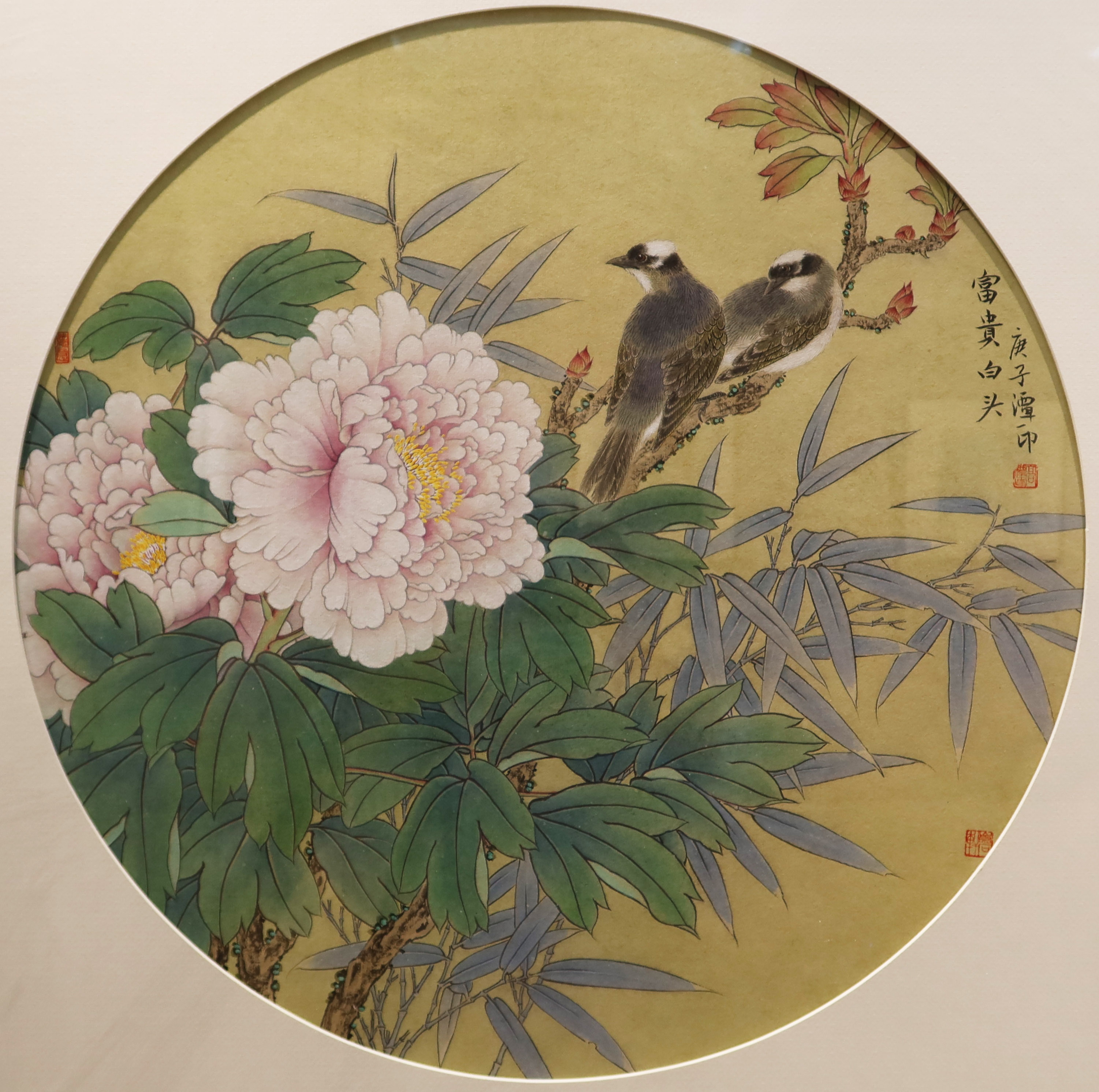 工笔人物画名家作品欣赏,中国美协著名工笔花鸟画画家