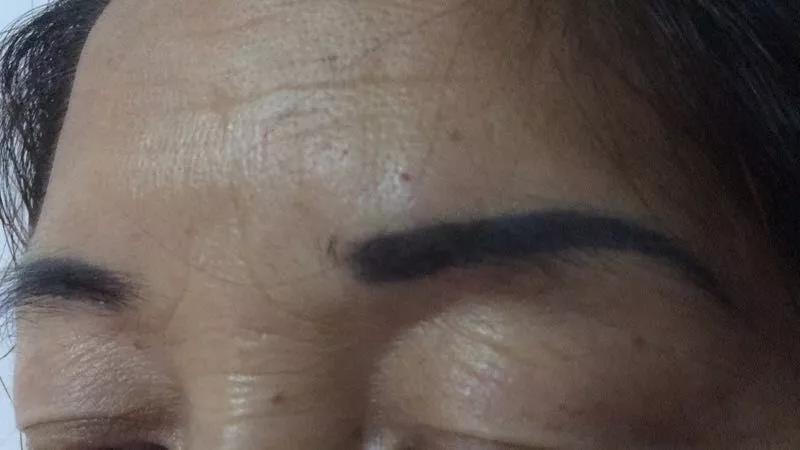 纹眉失败像什么,纹眉掉痂了眉毛怎么是红色