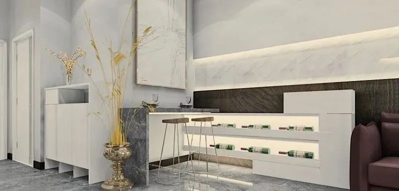 套内100平客餐厅装修效果,20人以上高端餐厅包间装修