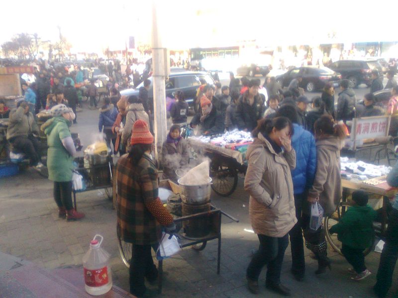 榆林城区街拍,陕西榆林街拍