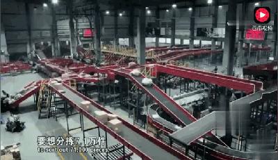顺丰快递为啥这么快?曝光1小时分拣7.1万件的秘密