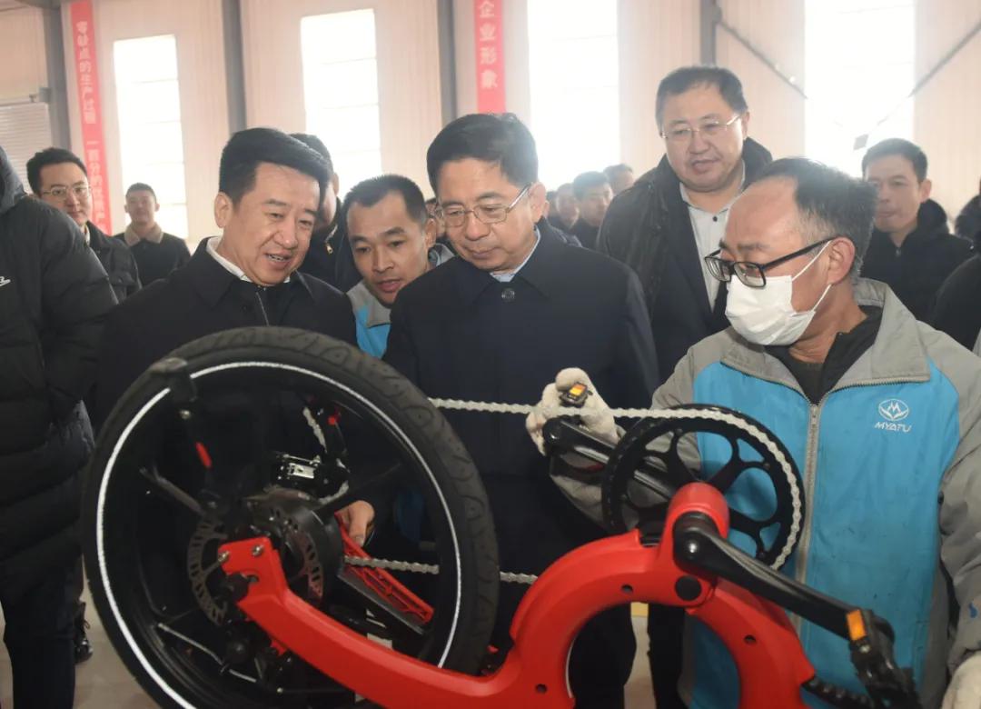 大同美雅途自行车项目在左云县正式投产