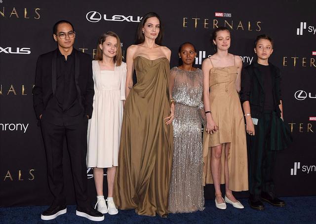 薇薇安朱莉皮特希洛,安吉丽娜朱莉黄金分割脸