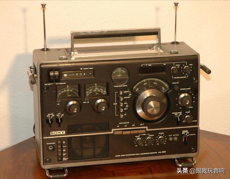 索尼经典全波段收音机,索尼八十年代