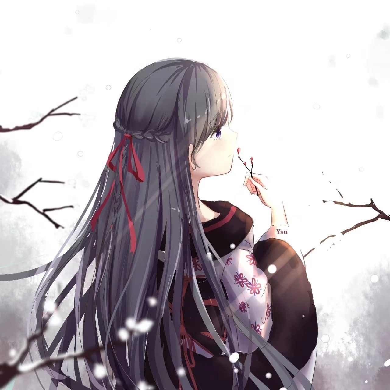 情侣头像动漫版一人一张分开,超仙ins情侣头像二人动漫