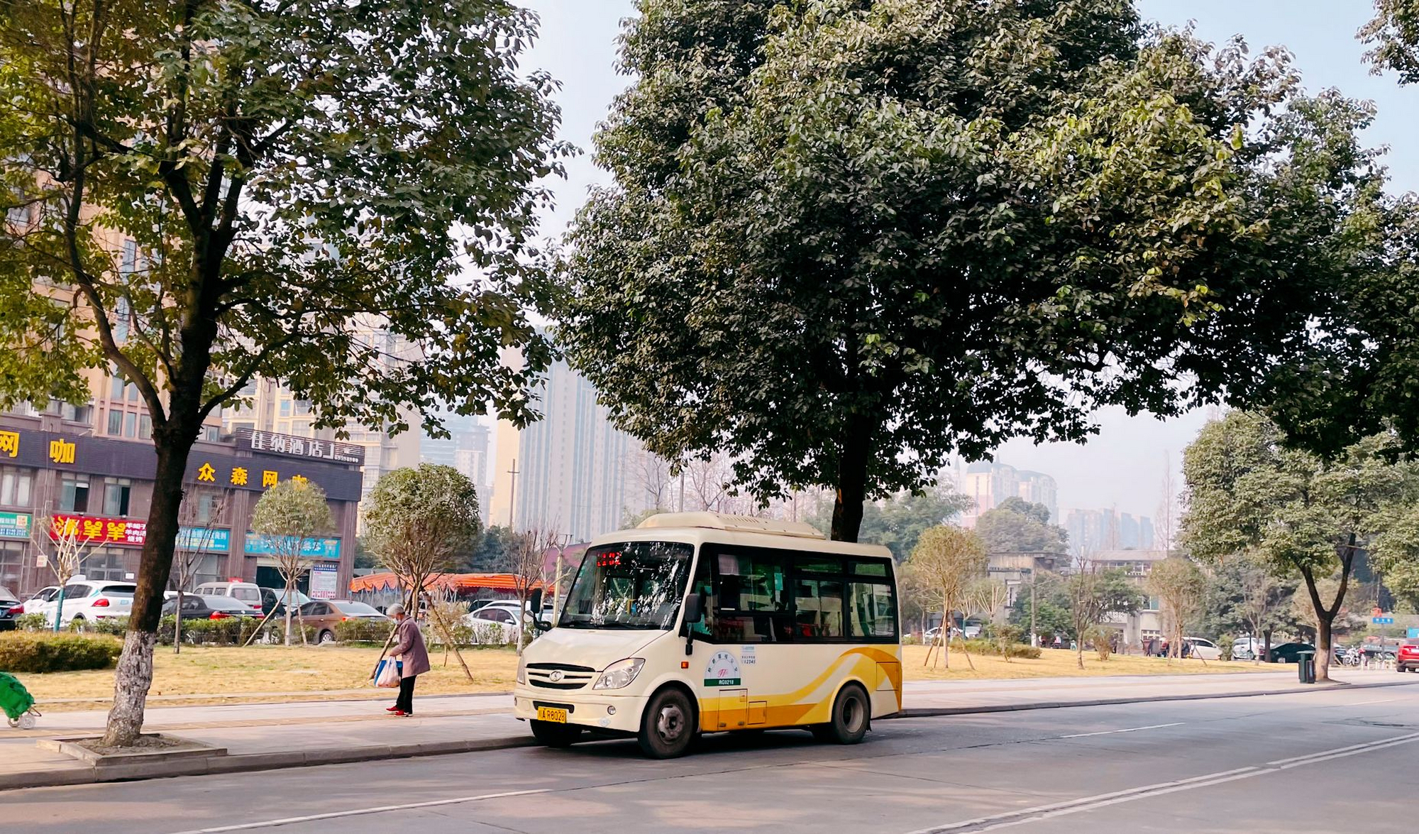 成都蜀都纯电动公交,新都公交40路