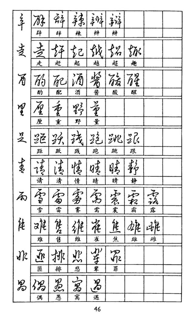 好字的书写技巧和讲解,怎么让字写好看又快正楷