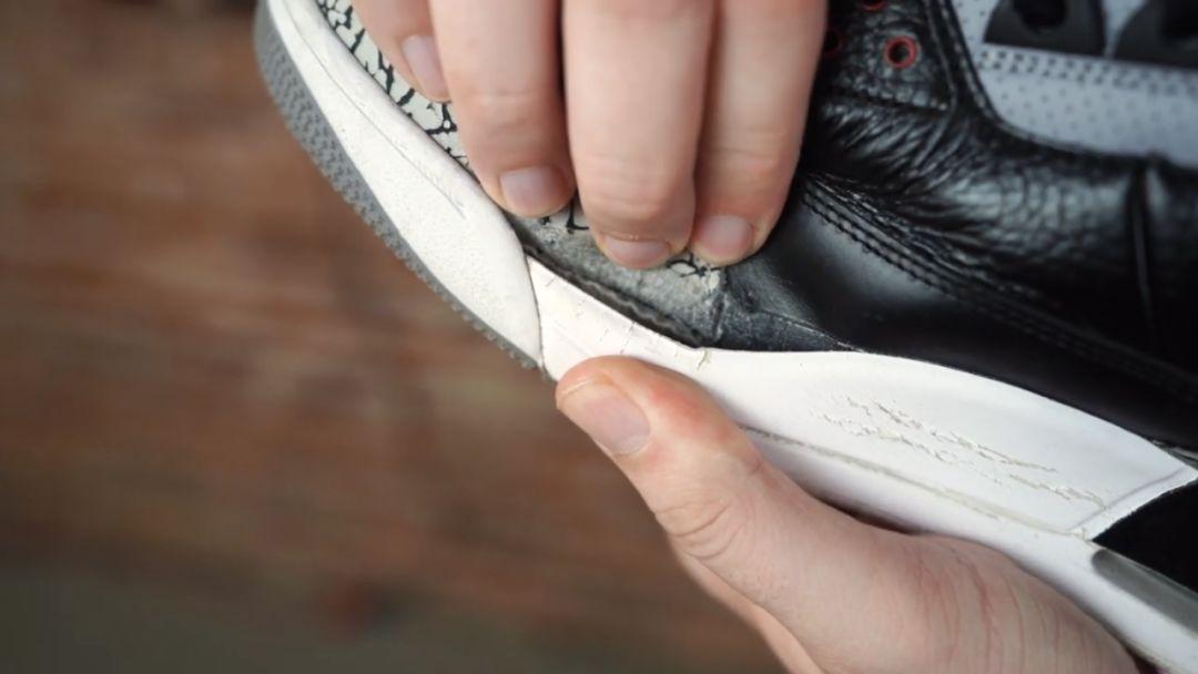 藤原浩都偏爱！AirJordan3“黑水泥”，爆穿5年后是什么样？