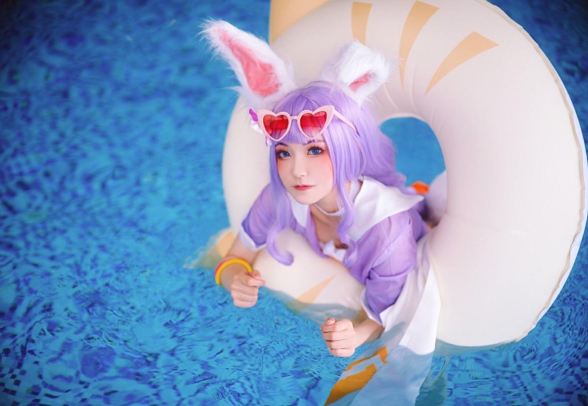 王者荣耀公孙离无限星官cos,王者荣耀公孙离无限星赏官cos真人