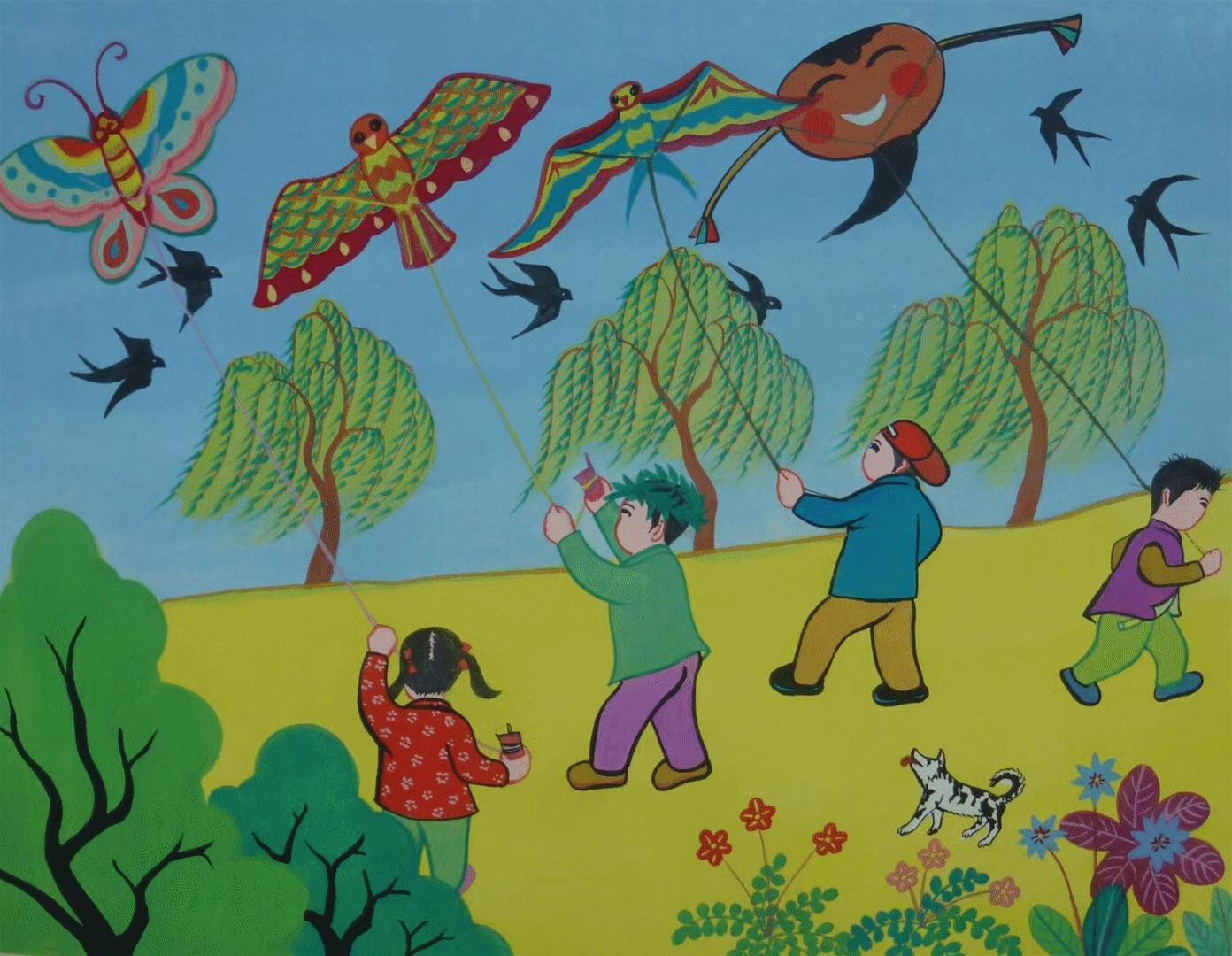 这位吴江农民，用画笔绘出五彩的梦