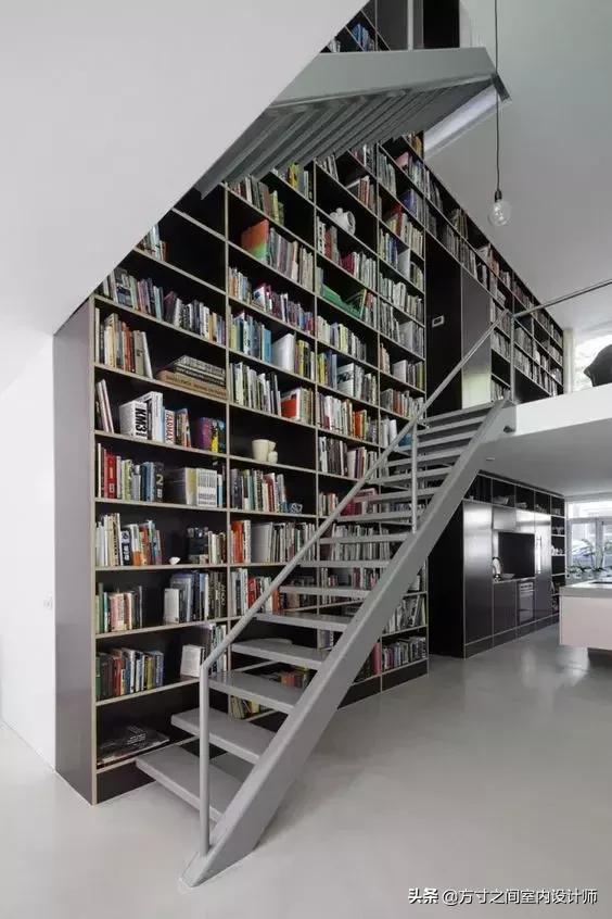 50平米古风大书房设计,100个绝美书房设计