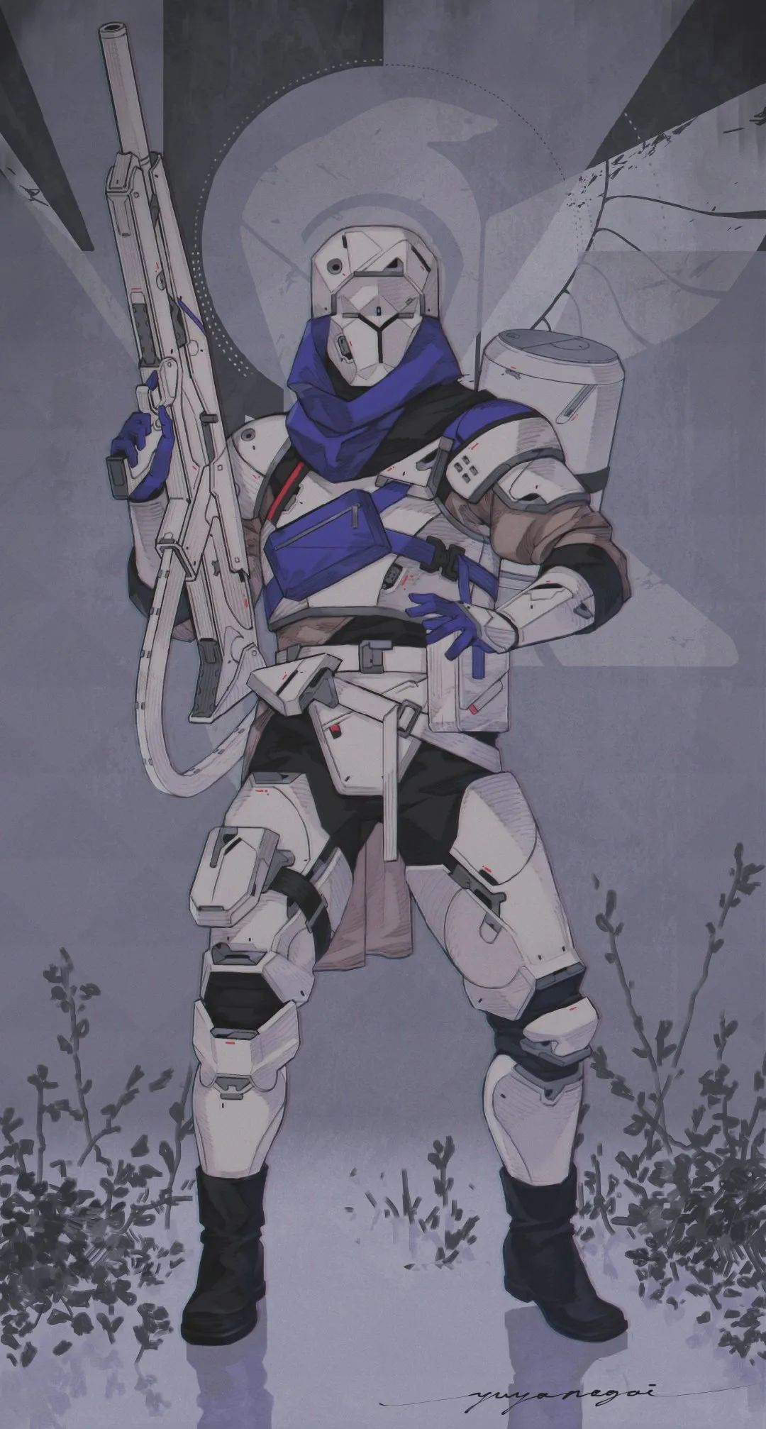 「绘画参考」​​​尼尔机械纪元画师永井悠也笔下游戏角色作品