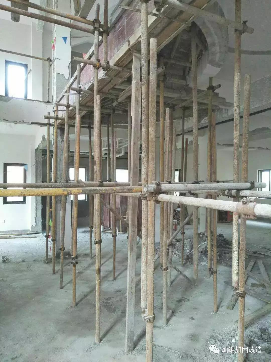 承重柱拆除以后怎么加固,拆除承重墙后怎么加固梁