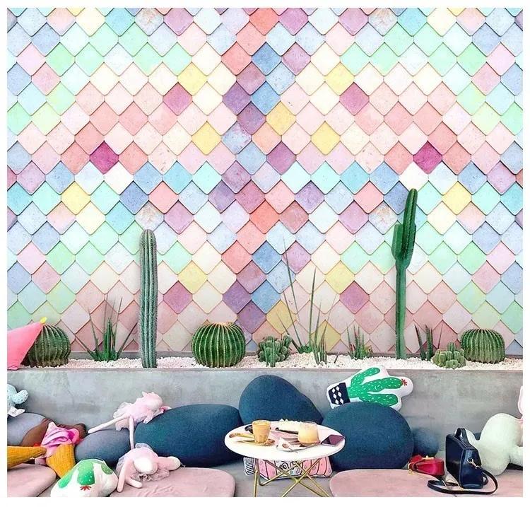 对不起,白墙我不要!墙纸美到心坎里!23款INS风肯定分享