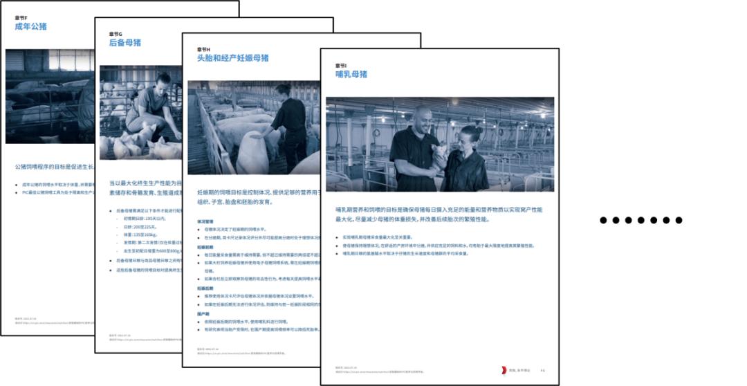 PIC营养与饲喂手册全新发布(中)