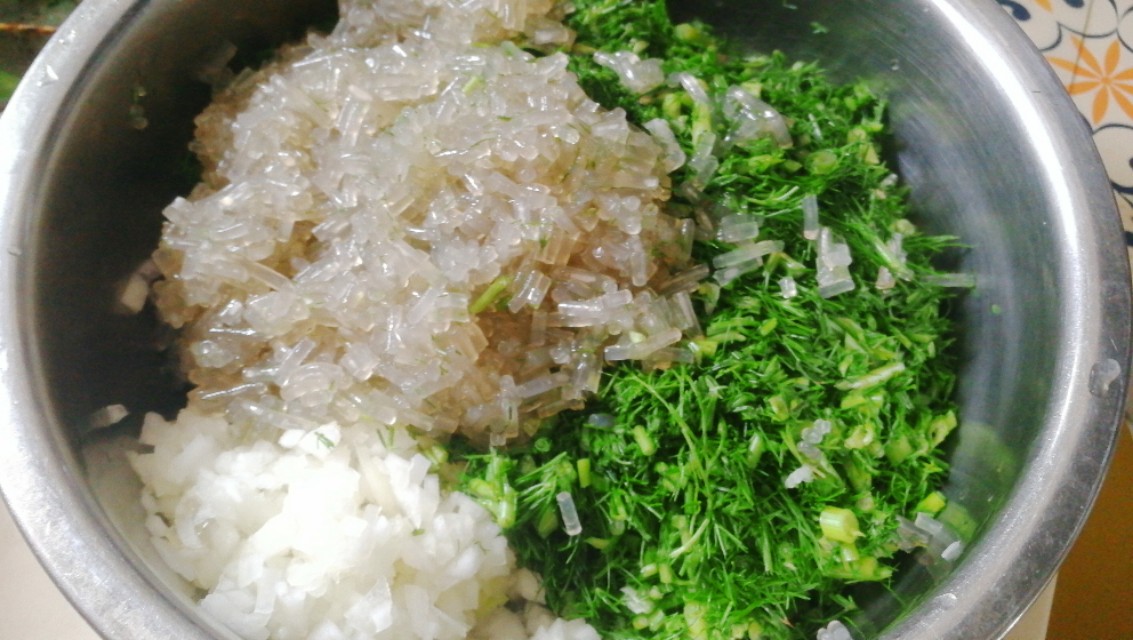 红星茴香馅儿的饺子最好吃的做法,烙盒子茴香馅怎么调好吃