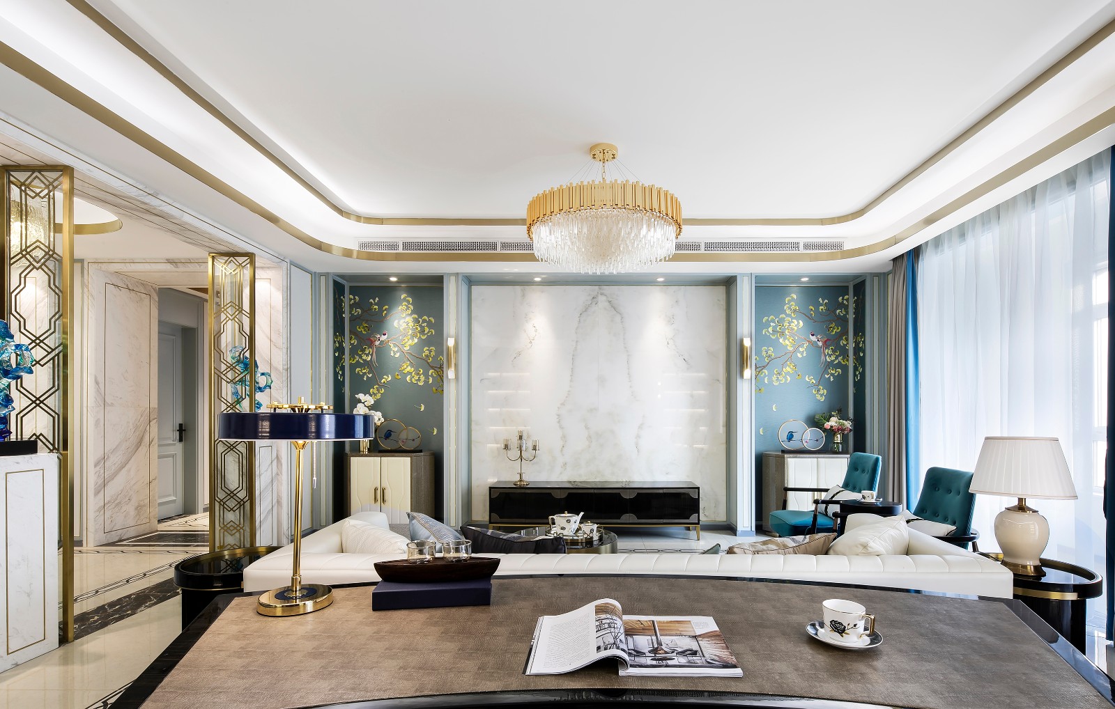 1814平米轻奢设计,146平米轻奢设计