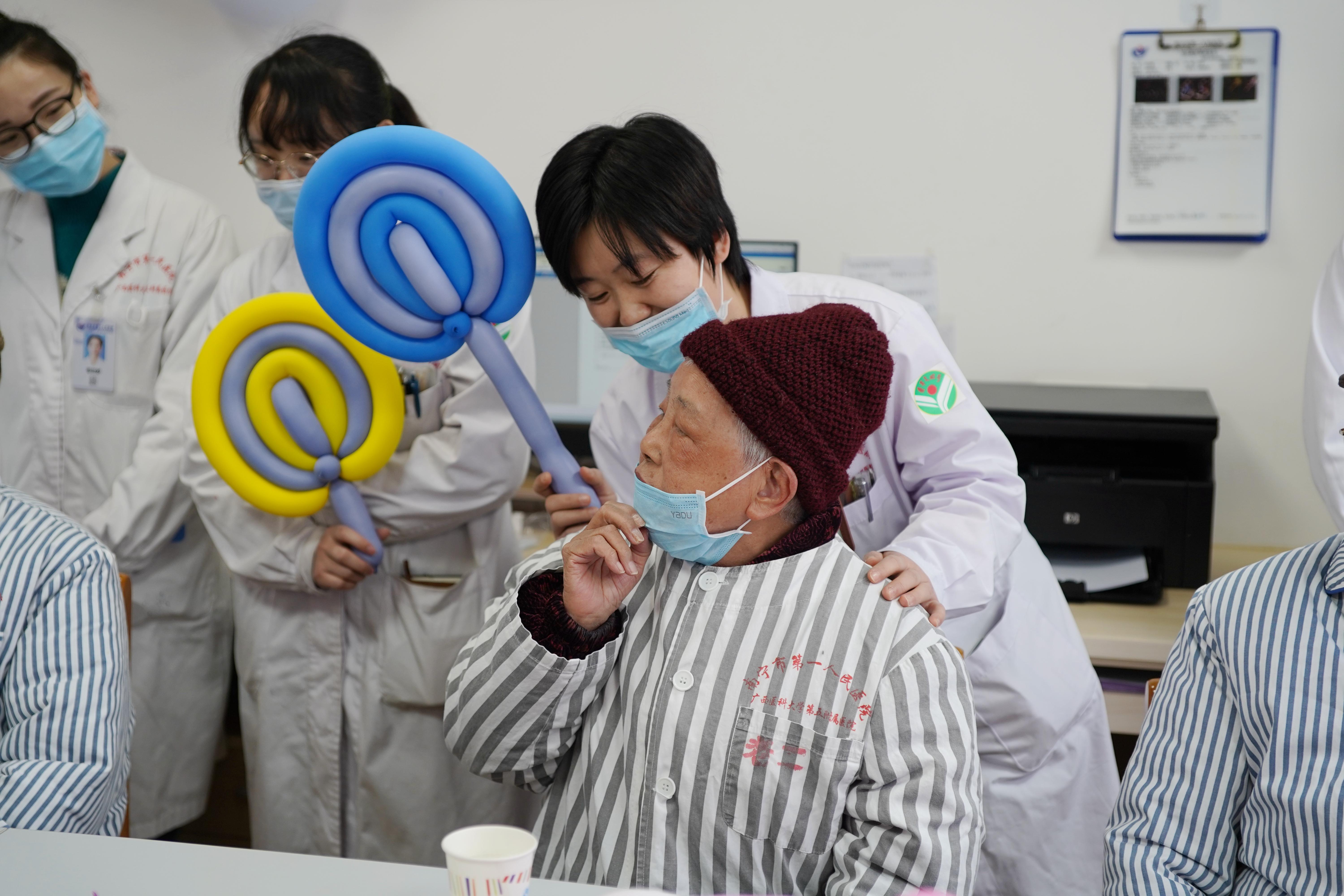 南宁市第一人民医院养老服务中心,南宁市第一人民医院志愿者