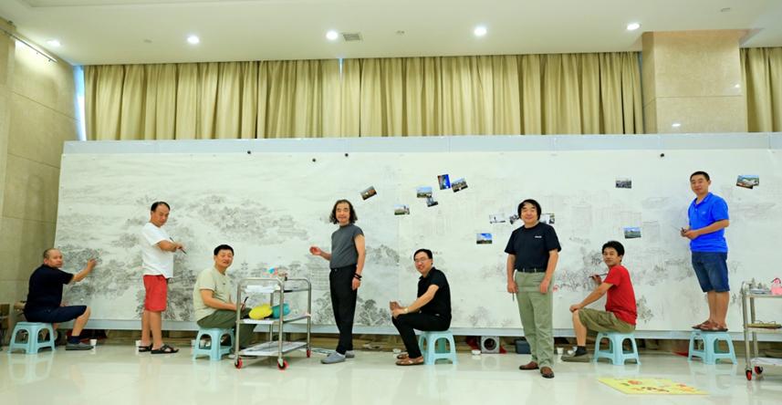 《大运沧州盛景图》主题长卷创作记（附高清大图）