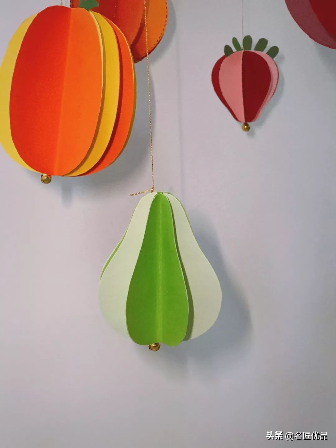 孩子手工风铃,亲子手工制作风铃