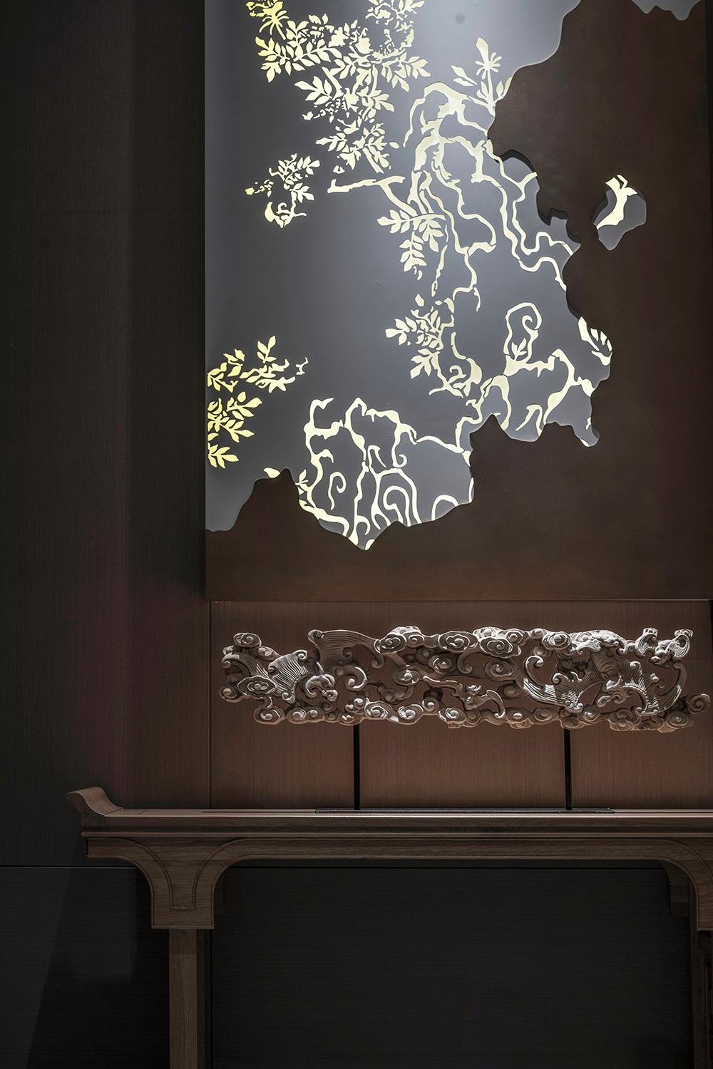 SIDW·案例丨吴文粒：2500㎡中式售楼处，足以游目骋怀