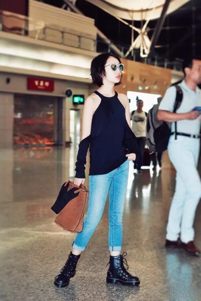 周冬雨过去的小粗腿,小粗腿逆袭