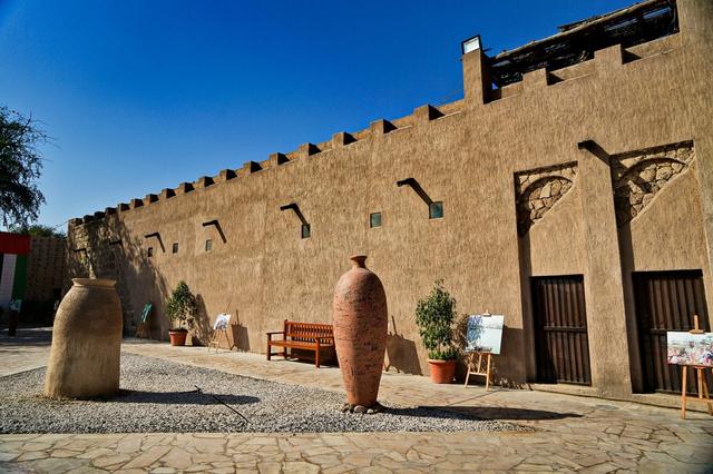 迪拜建筑沙漠之城,5小时迪拜城市地标建筑风光实拍