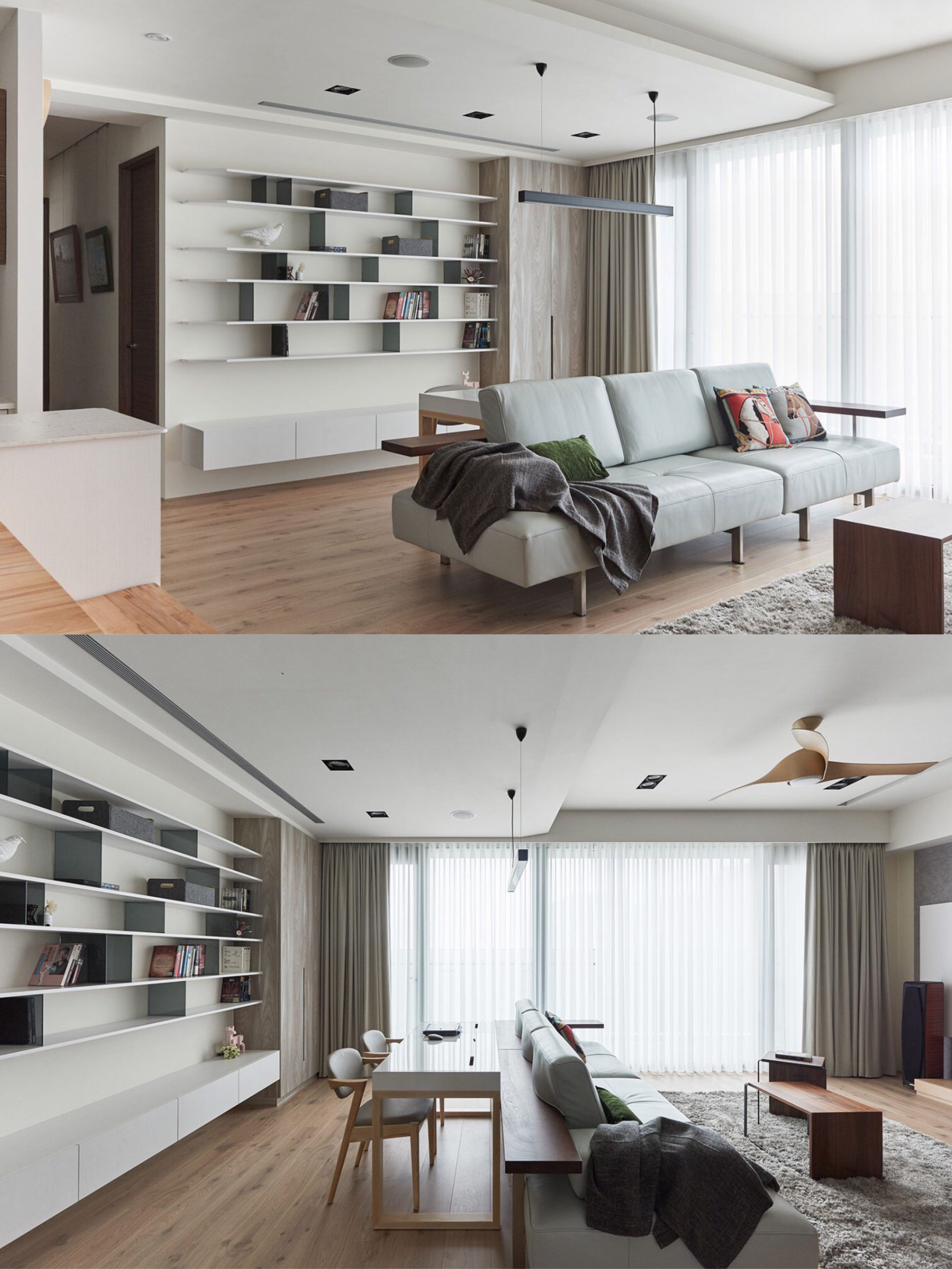 不靠墙的沙发哪种好看,房子沙发不靠墙怎么装修图片