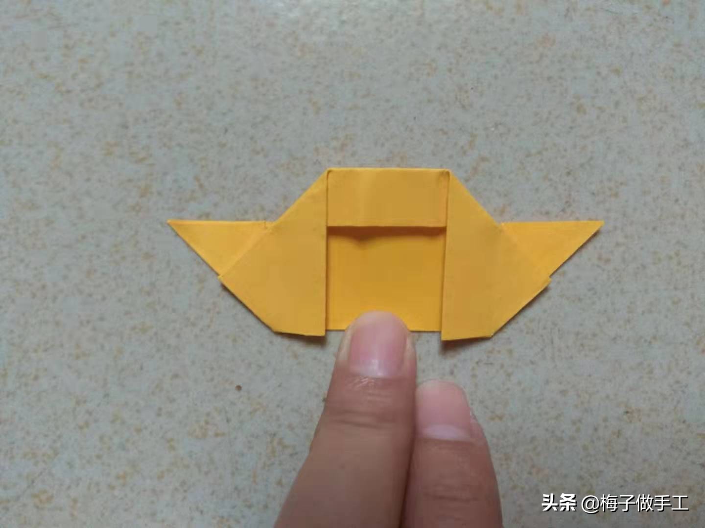 儿童手工折纸:沙发怎么折?桌子、椅子和沙发一套家具就是要整齐