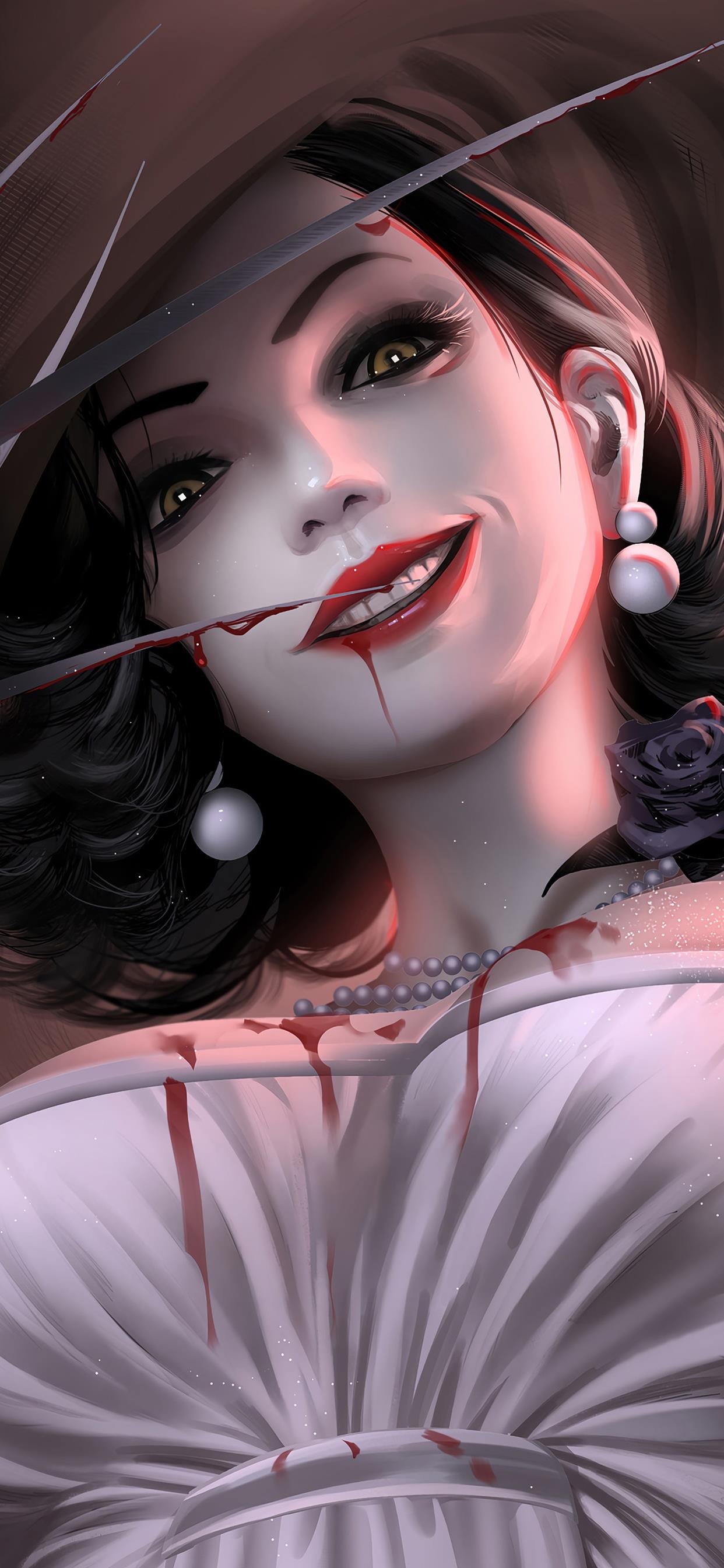 生化危机8手机壁纸,生化危机吉尔高清壁纸