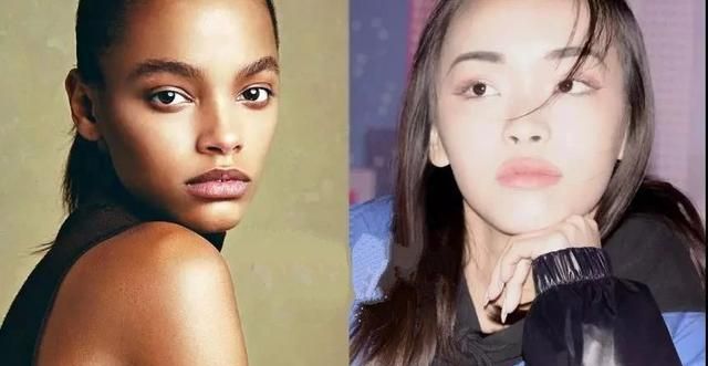 凸嘴的五官比例,宽眼距塌鼻梁凸嘴