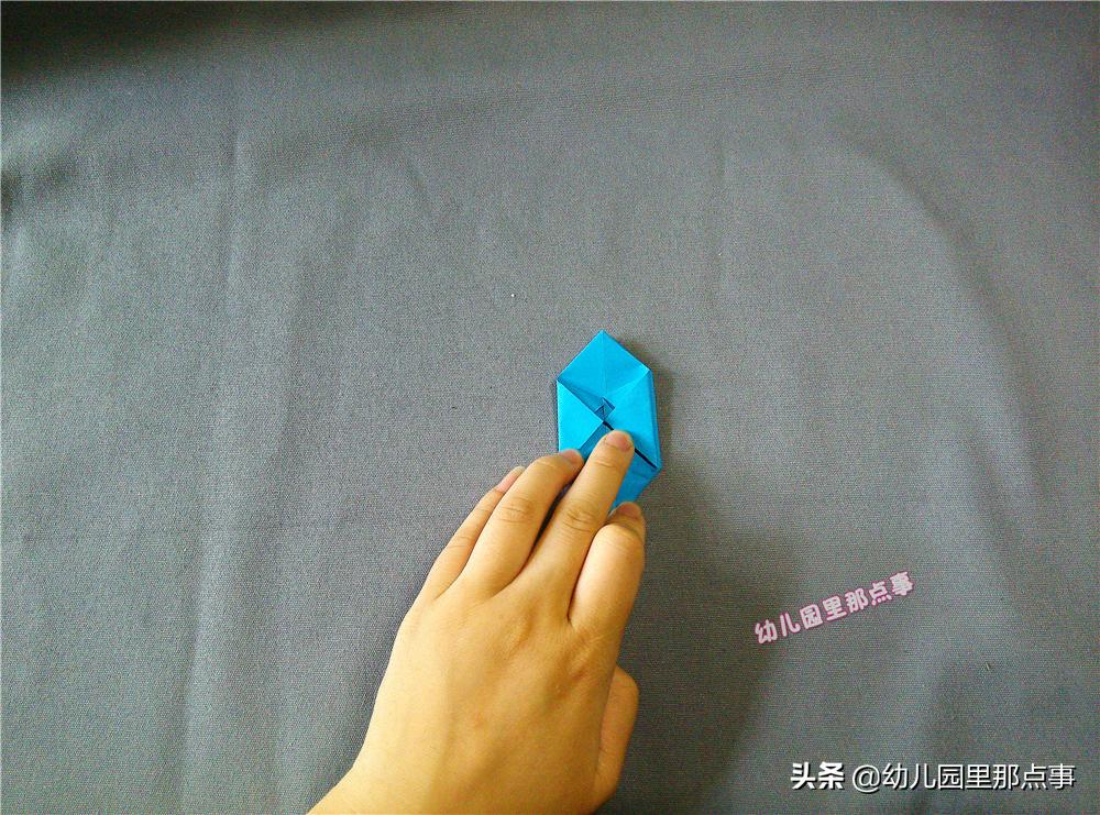 陪孩子一起玩的折纸,儿童手工折纸兔子气球