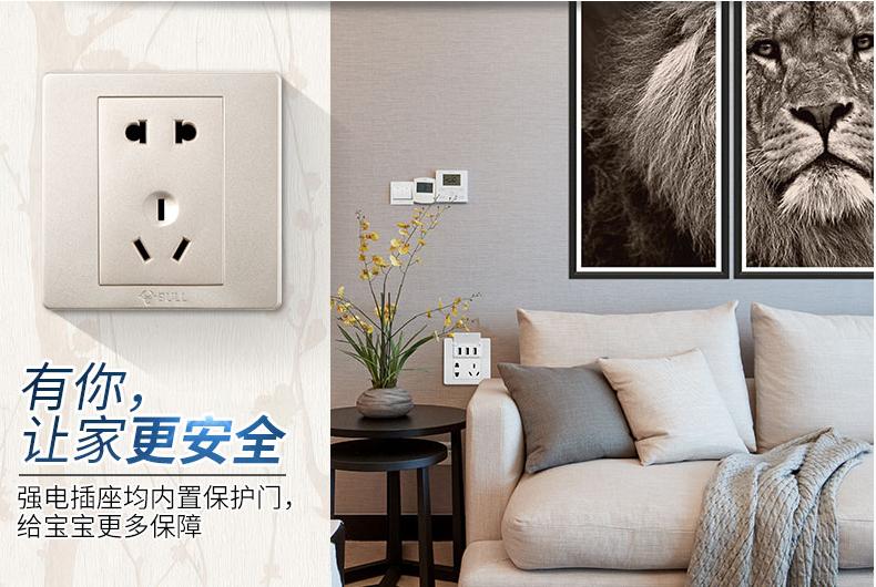 20年老电工,家里常用开关插座清单