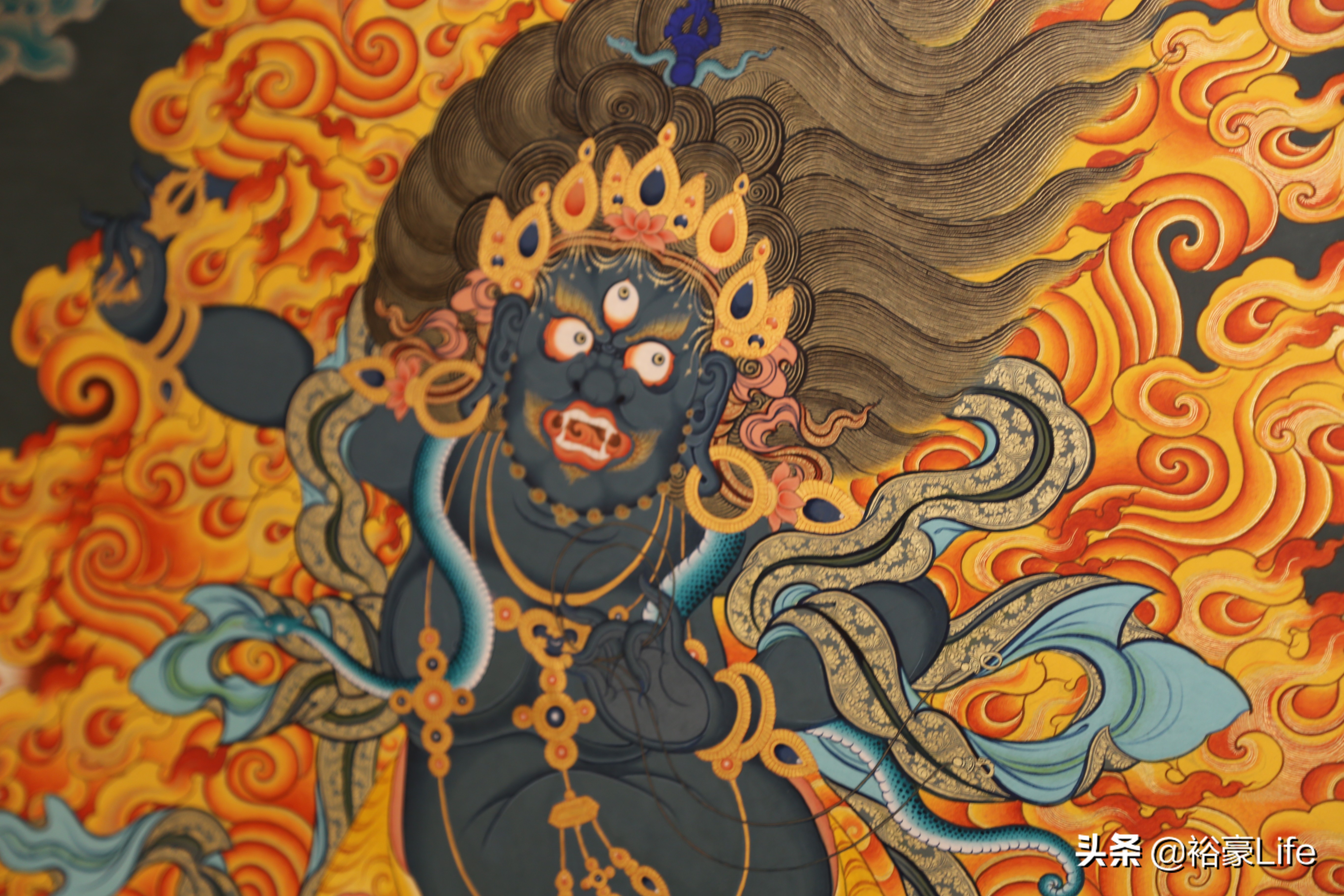 热贡唐卡怎么鉴别真伪,走进神秘的热贡唐卡