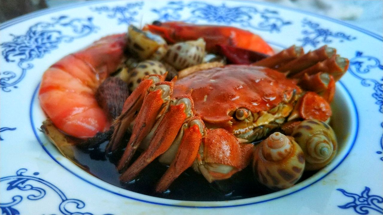 清蒸花雕大闸蟹,清蒸鲜活大闸蟹的正确做法