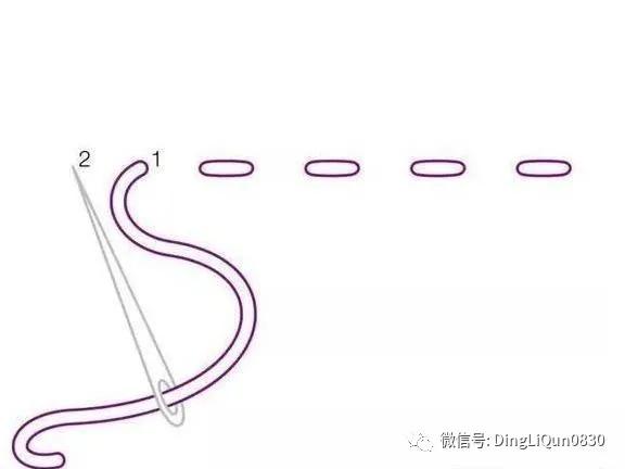 刺绣教程新手入门结粒绣,刺子绣基础入门针法教程
