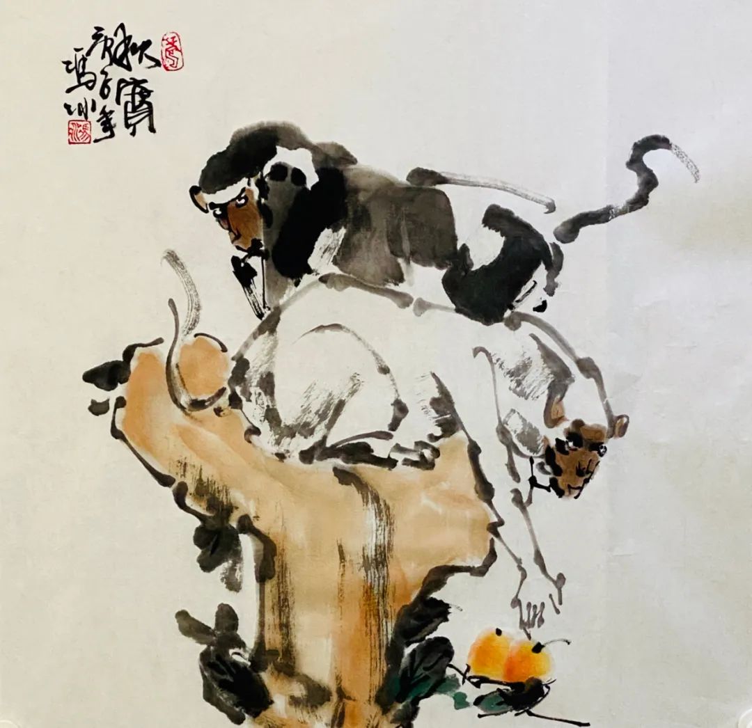 冯冰书法真迹,冯冰字画