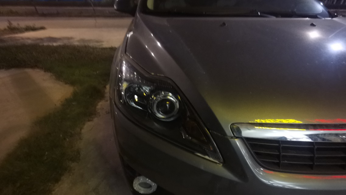 专业讲解原车led透镜大灯升级方法,卤素灯改氙气大灯方法