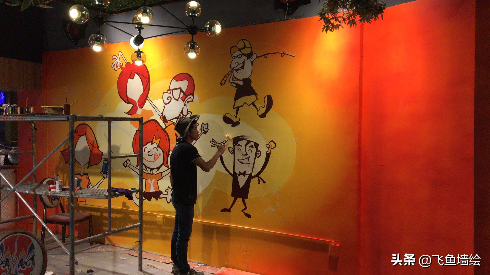 墙绘可以运用到多少场景,墙绘都在哪里画