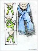 围巾系丝巾法大全,男士围巾搭配技巧和实用系法