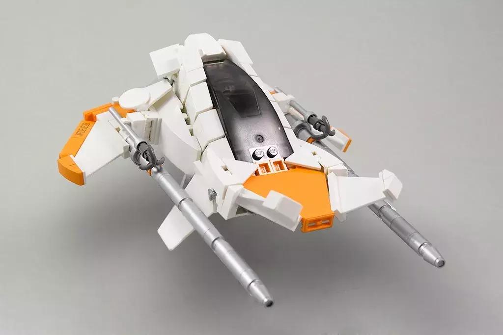 lego乐高moc作品欣赏迷你机甲系列,lego乐高小世界