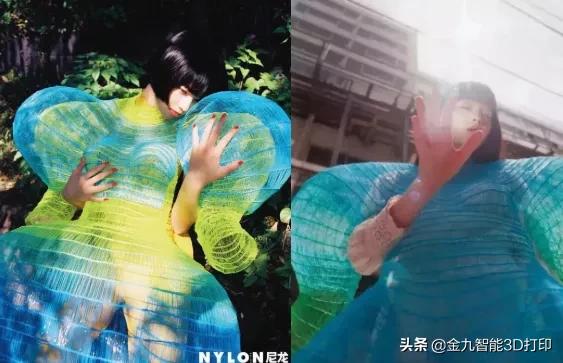 以精神分裂为灵感,用3D打印笔描绘灵魂曲线、人性色泽