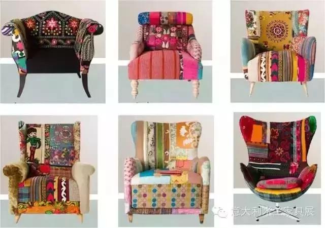 手工拼布衣柜,拼布家具