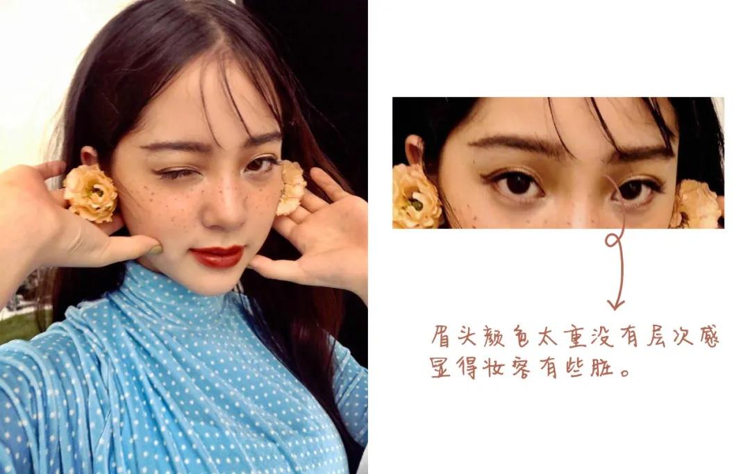 野生眉流行吗,野生眉和小欧眉的对比图