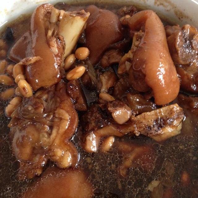 生姜炖猪蹄,猪蹄生姜的做法大全